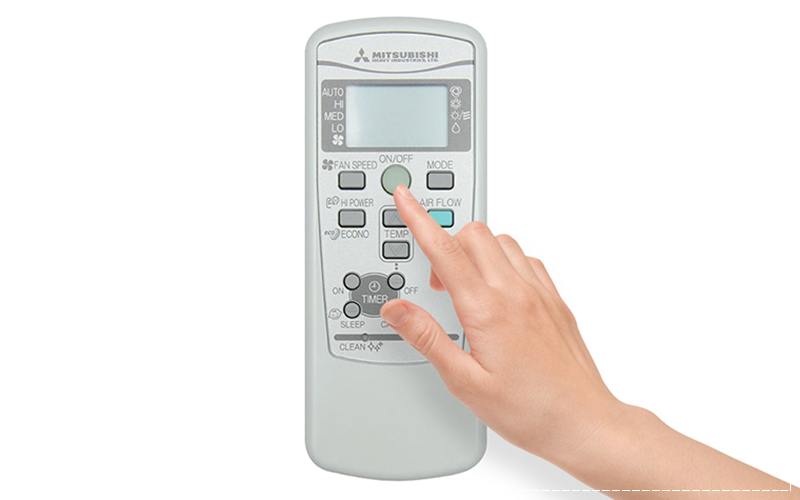 Ký hiệu trên remote máy lạnh Mitsubishi có ý nghĩa gì?