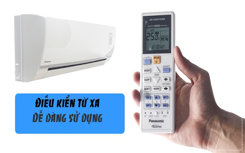 Cách sử dụng điều khiển điều hòa Panasonic như thế nào?