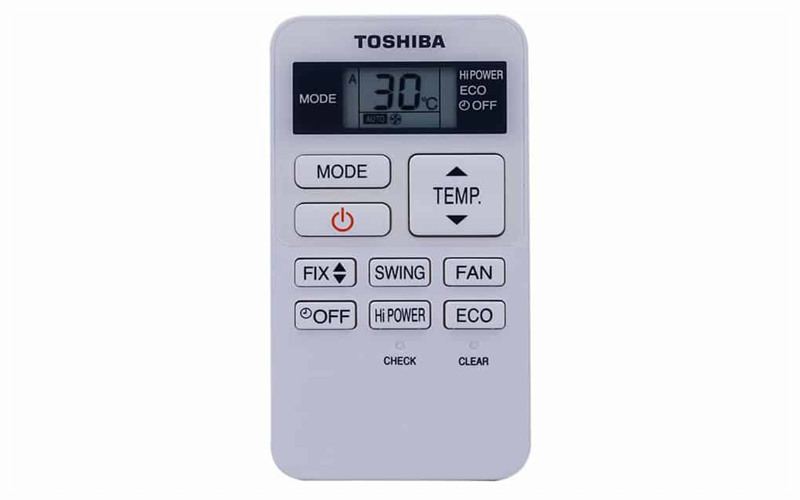 Remote của máy lạnh Toshiba là gì?