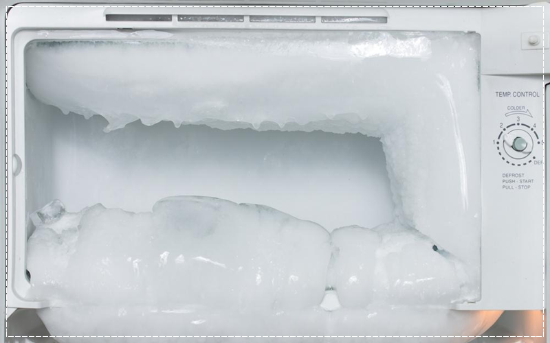 Bộ phận xả tuyết của tủ lạnh có chức năng làm tan tuyết trên dàn lạnh.